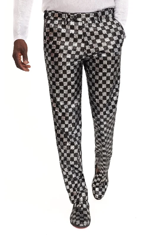 Smart Cool Stylish Jeans CHESS PIECE Pants