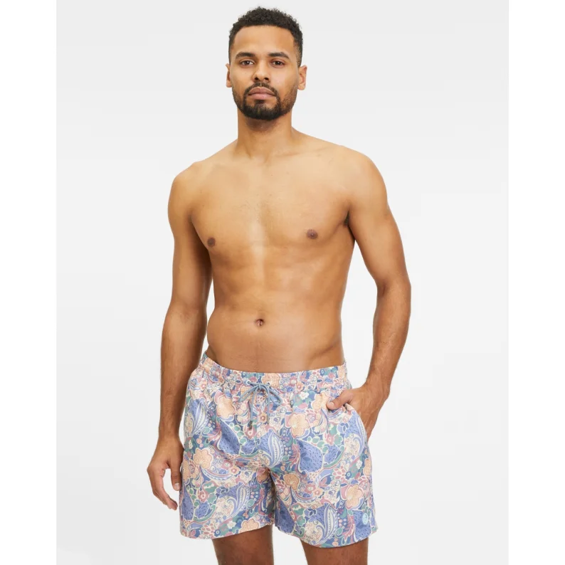 Effortless Urban Designer Pieces Colours And Sons Paisley Swim Shorts 9223-920