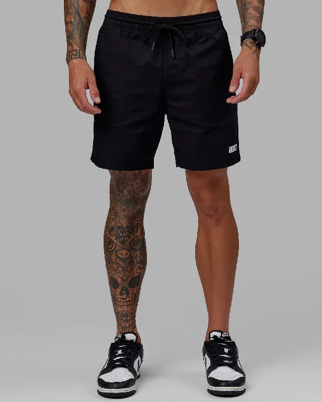 Heritage Urban Active Styles Daily 7" Shorts - Black-White