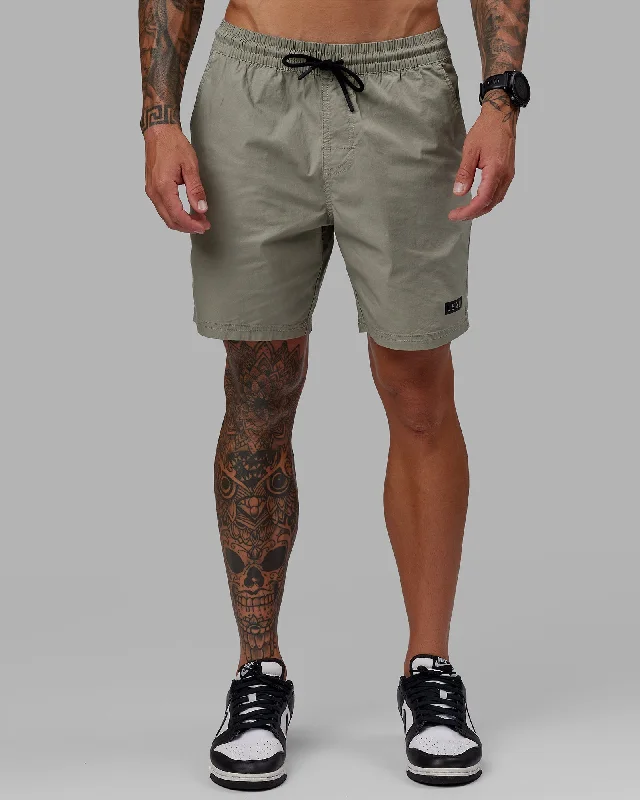 Timeless Minimal Trendy Shoes Daily 7" Shorts - Dusty Olive