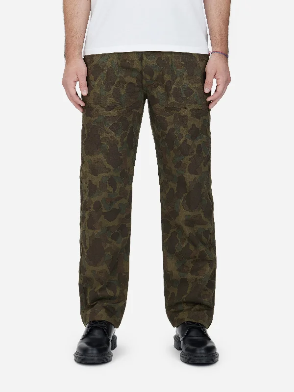 Classic Monochrome Modern Outfit Fatigue Pant ~ Dark Frog Camo