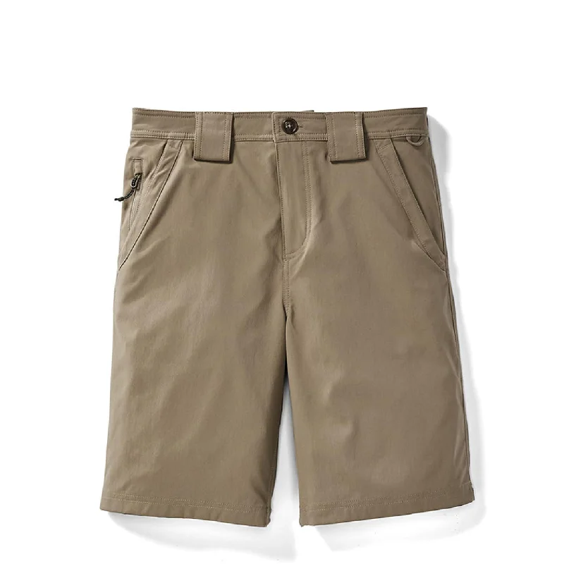Modern Relaxed Smart Wear Filson Outdoorsman Shorts Grey Khaki