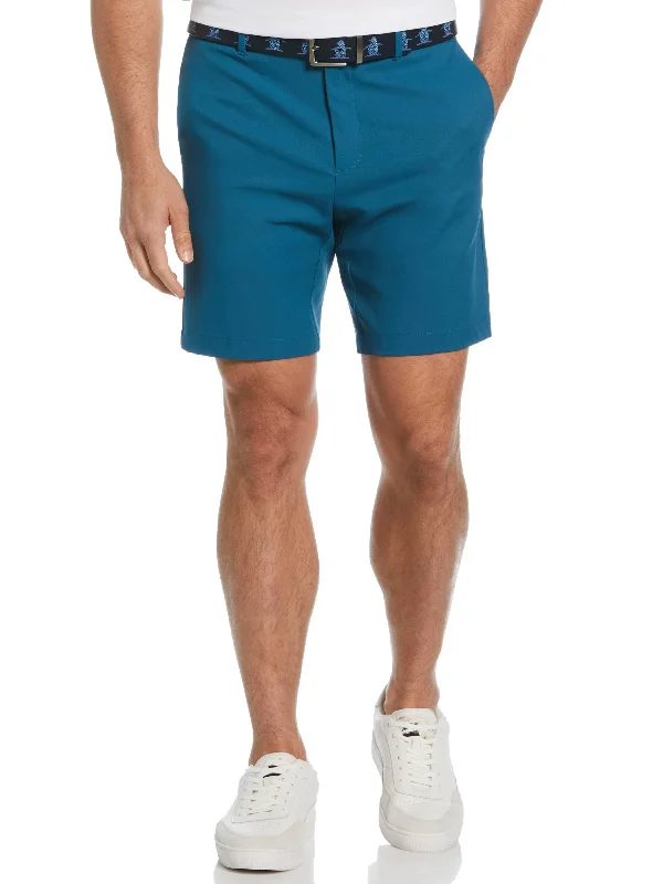 Rugged Classic Lightweight Fabrics Men's Flat Front Solid Golf Shorts