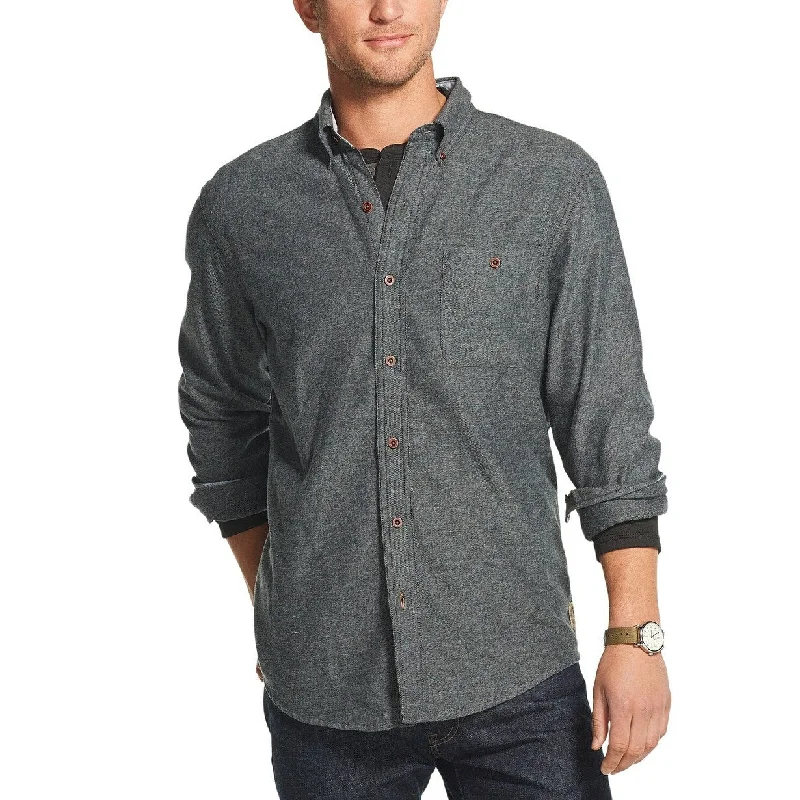 Rugged Rebel Relaxed Looks G.H. Bass & Co. Men's Fireside Flannel Shirt Blue Size Medium Rugged Rebel Relaxed Looks G.H. Bass & Co. Men's Fireside Flannel Shirt Blue Size Medium