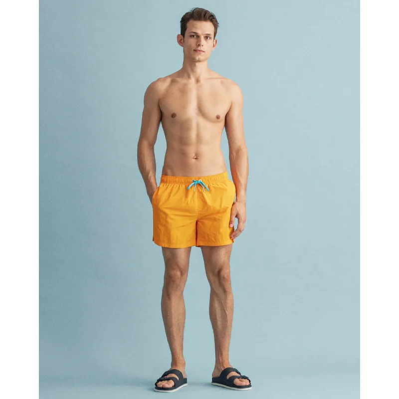 Rugged Edge Layered Outfits GANT 922016001 CF Swim Shorts - Dhalia Orange