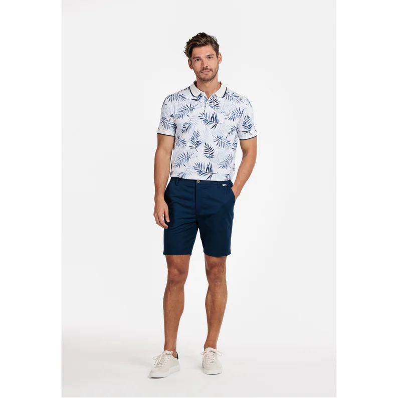 Urban Minimal Formal Wear Giordano Italian PORTER STRETCH SHORT 311118 - Blue