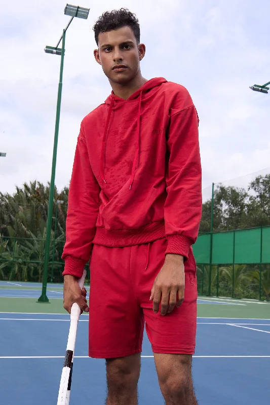 Contemporary Edge Modern Clothing Hanes Sweat Shorts - Viva Magenta