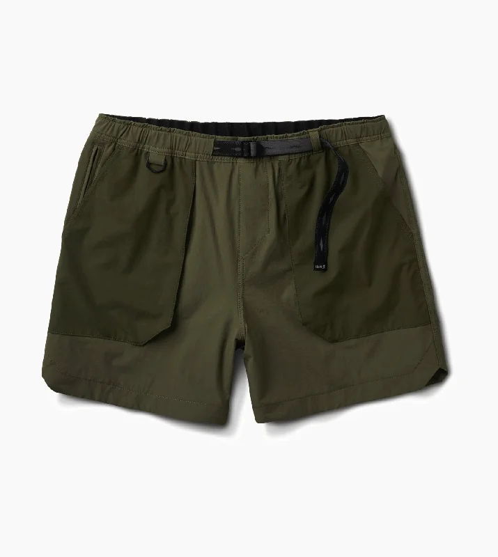 Monochrome Luxe Warm Jackets Happy Camper Shorts 16"