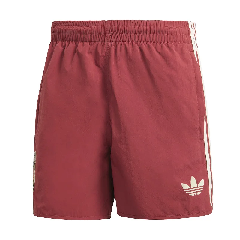 Chic Polished Smart Casual Mexico 3-Stripe Short - Mens