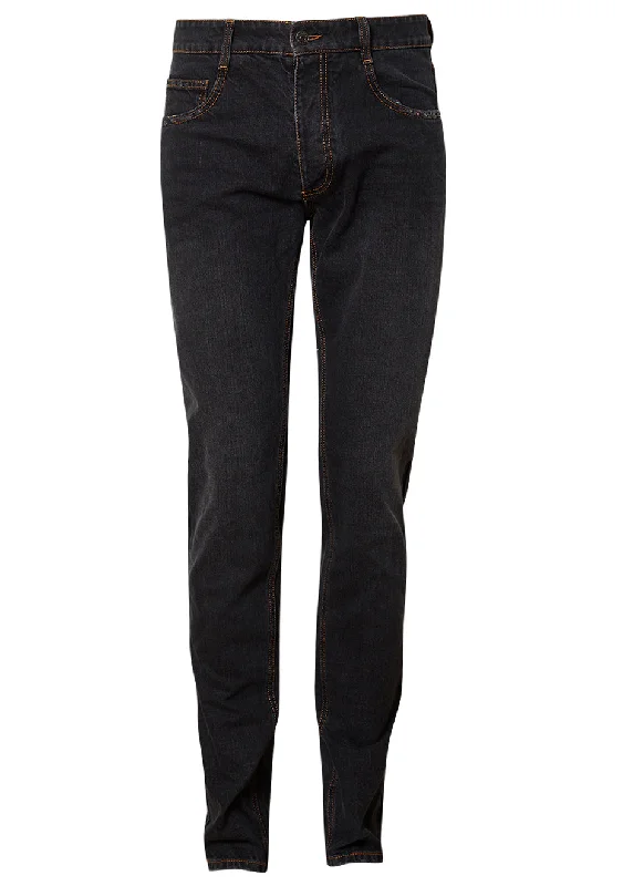 Retro Rugged Layered Outfits Jeans