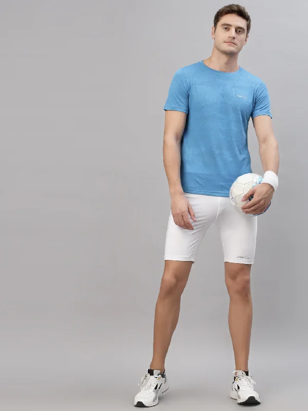 Vintage Sleek Everyday Apparel JUMP USA Men Scuba Round Neck Short Sleeves T-Shirt Vintage Sleek Everyday Apparel JUMP USA Men Scuba Round Neck Short Sleeves T-Shirt
