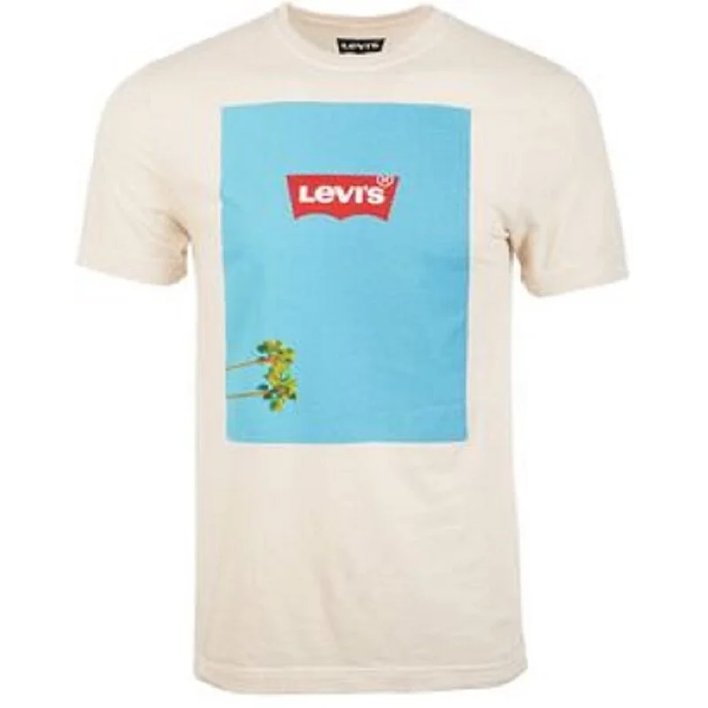 Casual Rugged Versatile Wear Levi's Men's Graphic T-Shirt Red Size Large