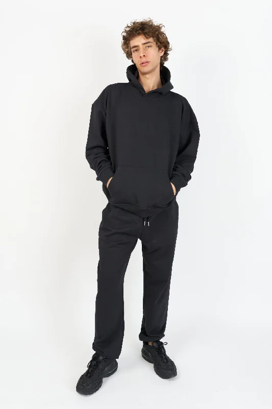 Modern Rebel Casual Jackets Loungewear Set - Black
