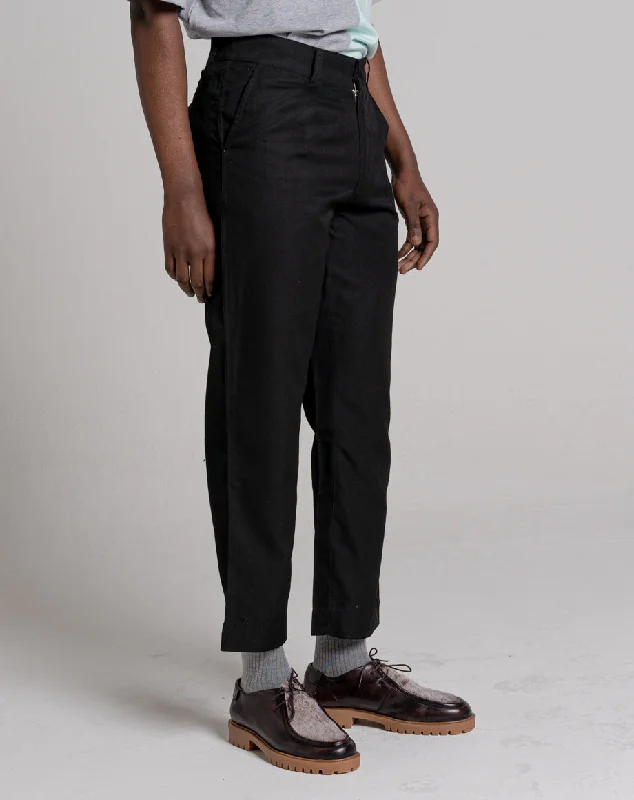 Contemporary Edge Casual Trousers MARESCA MEN'S TROUSERS | BLACK