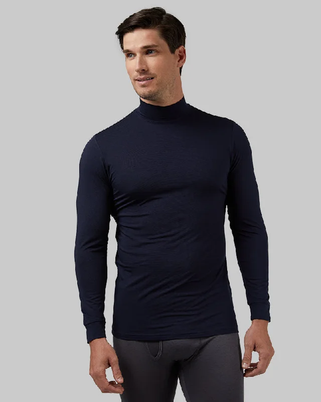 Relaxed Rebel Stylish Jeans MEN'S LIGHTWEIGHT BASELAYER MOCK TOP