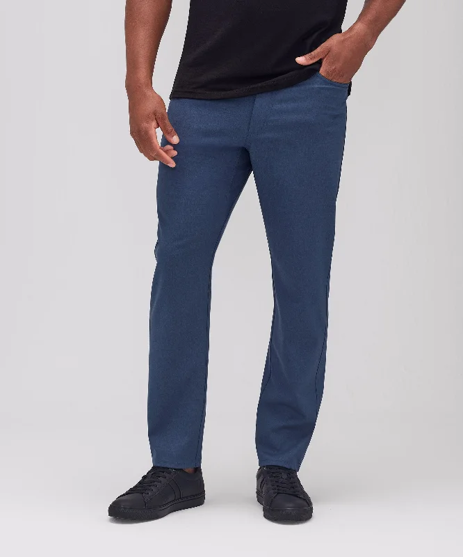 Understated Luxury Smart Wear Men's Relaxed Merino Travel Pants