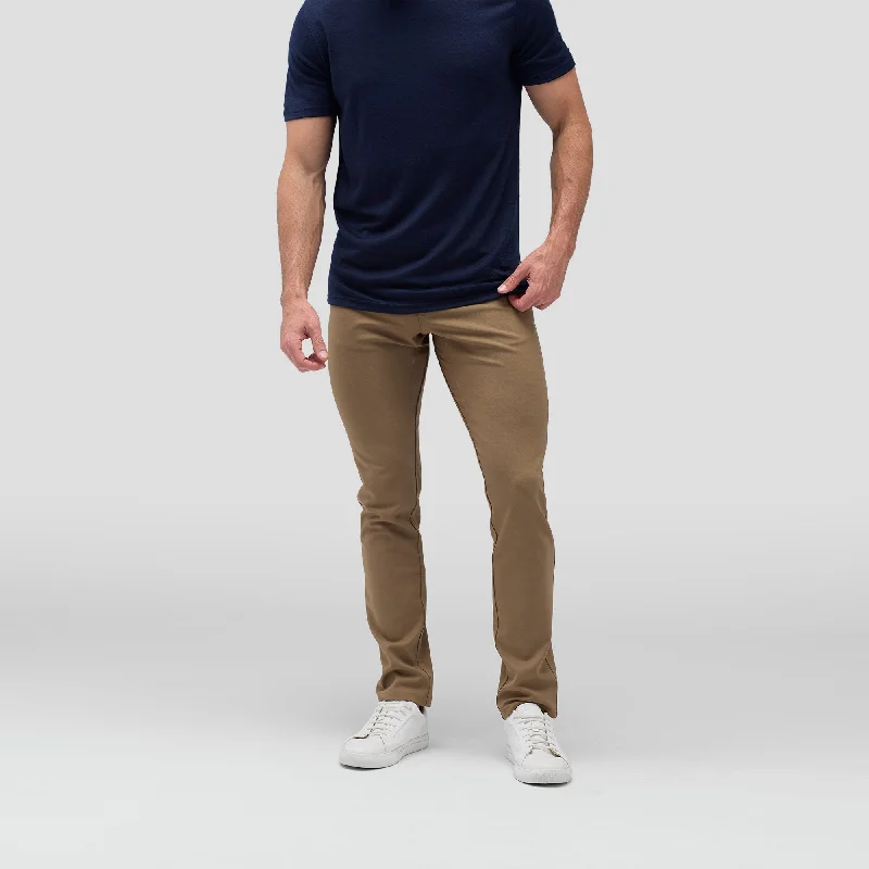 Urban Cool Urban Gear Men's Slim Merino Travel Pants