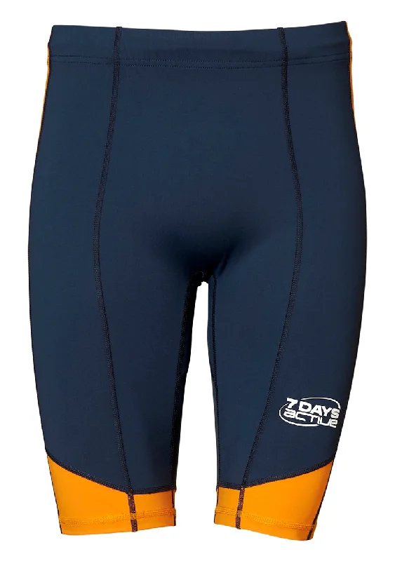 Smart Sophisticated Premium Clothing Midnight Navy Cam Running Shorts