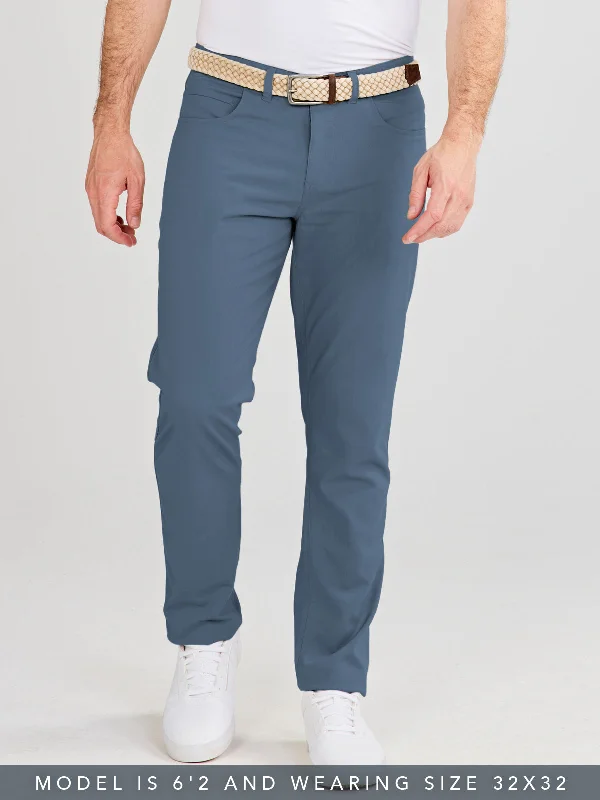Minimalist Street Summer Trends Motion Pant Straight Fit - Deep Indigo