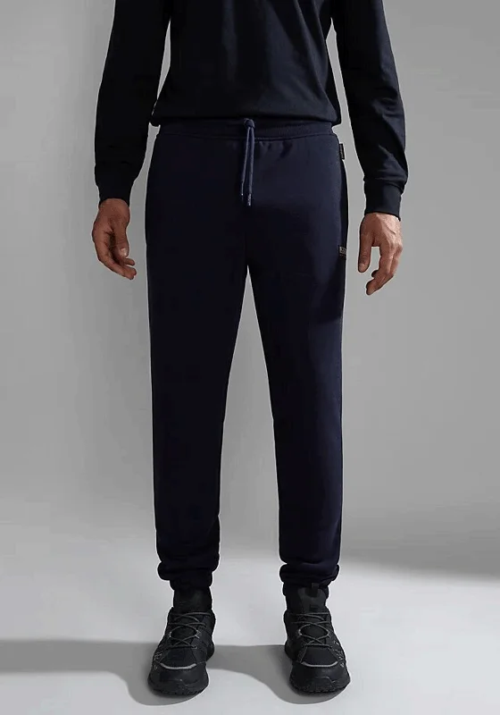 Smart Minimal Layered Outfits Napapijri Iaato Joggers, Blue Marine