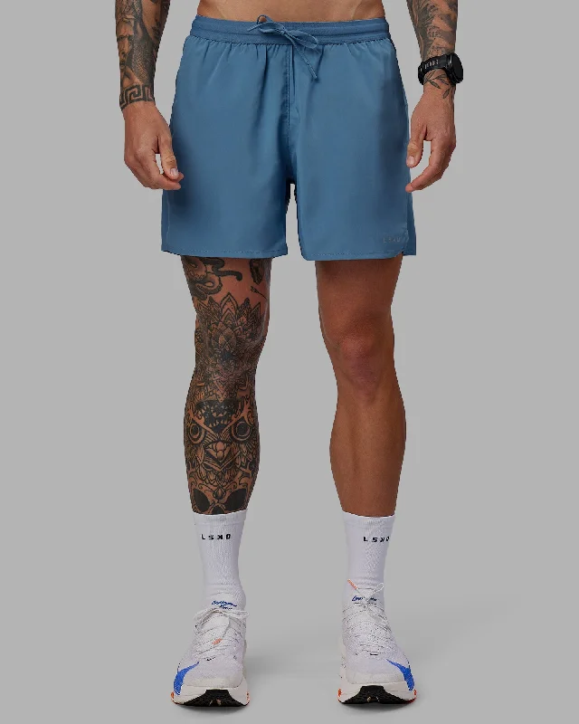 Understated Rugged Stylish Jackets Pace 5" Lined Performance Shorts - Elemental Blue Understated Rugged Stylish Jackets Pace 5" Lined Performance Shorts - Elemental Blue