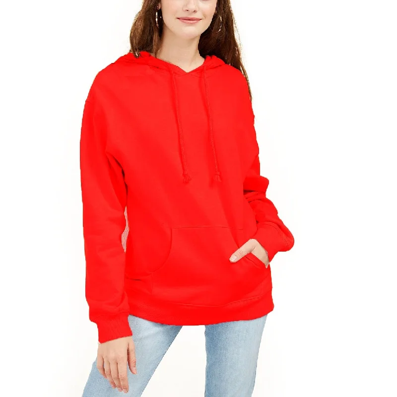 Heritage Edge Premium T-shirts Rebellious One Juniors' Pouch-Pocket Hoodie Maroon Size Large Heritage Edge Premium T-shirts Rebellious One Juniors' Pouch-Pocket Hoodie Maroon Size Large