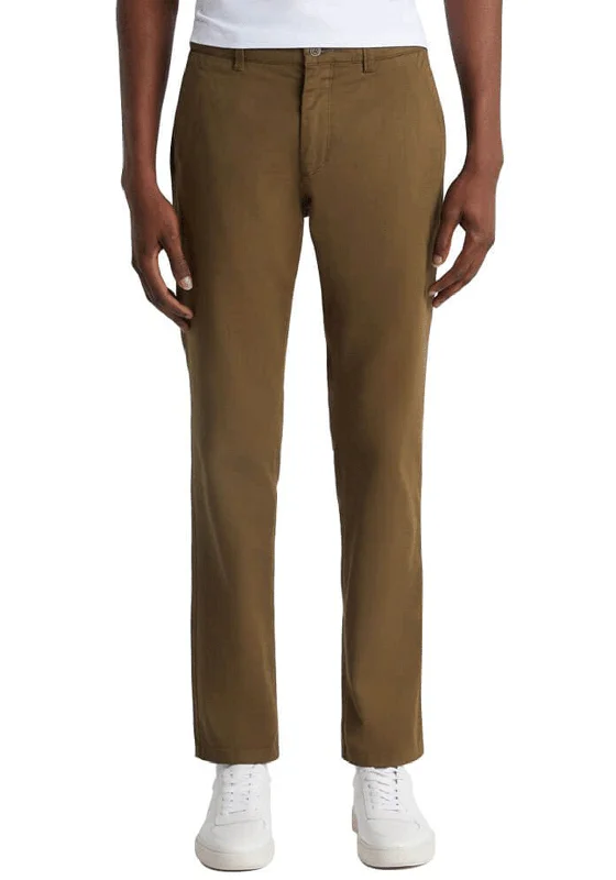 Heritage Rebel Athletic Gear Remus Uomo Eldon Cotton Stretch Chinos, Green
