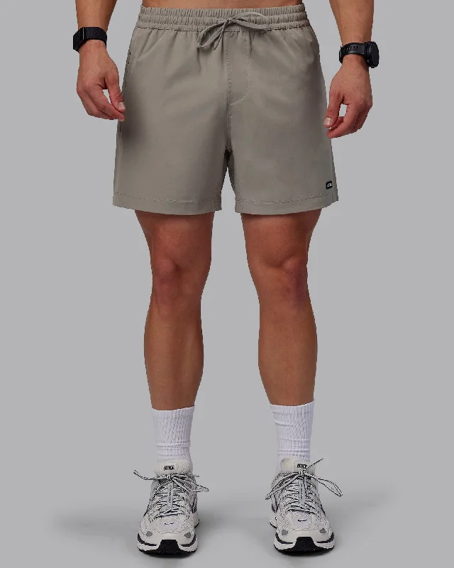 Smart Rugged Modern Clothing Rep 5" Performance Shorts - Elephant