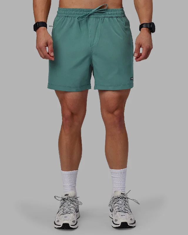 Sleek Heritage Modern Outfit Rep 5" Performance Shorts - Sage Bush