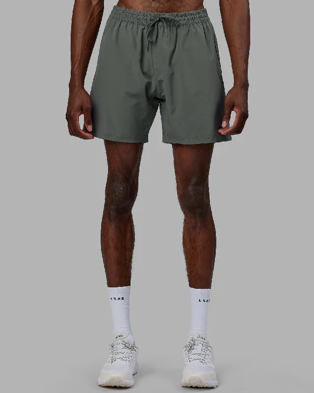 Rugged Luxe Smart Casual Rep 7" Performance Shorts - Graphite
