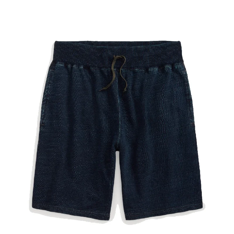 Sophisticated Rugged Fall Fashion RRL by Ralph Lauren Indigo French Terry Short Indigo Sophisticated Rugged Fall Fashion RRL by Ralph Lauren Indigo French Terry Short Indigo