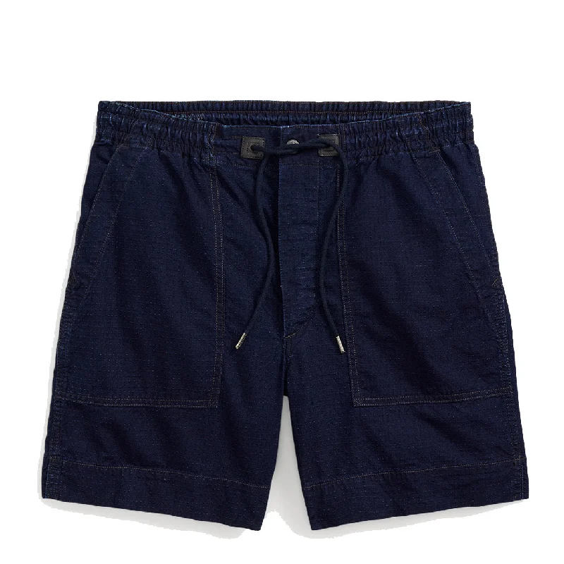 Vintage Cool Comfortable Fits RRL by Ralph Lauren Indigo Ripstop Field Short Ainsworth Wash Vintage Cool Comfortable Fits RRL by Ralph Lauren Indigo Ripstop Field Short Ainsworth Wash