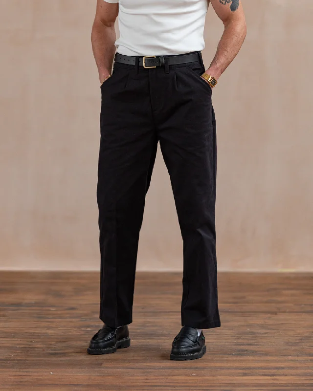 Relaxed Chic Casual Outerwear Sawyer Pants - Black