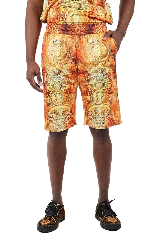 Monochrome Rugged Smart Suits Tame Medusa Shorts