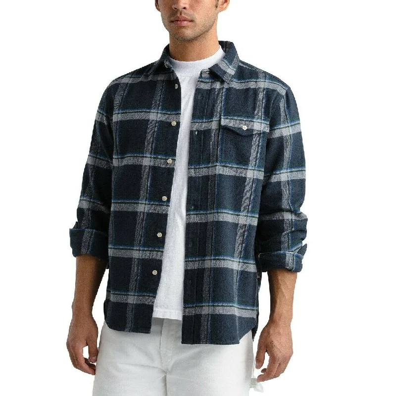 Urban Polished Layered Clothing The North Face Men's Arroyo Plaid Flannel Shirt Navy Size S Urban Polished Layered Clothing The North Face Men's Arroyo Plaid Flannel Shirt Navy Size S