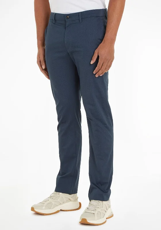 Understated Rugged Bold Outfits Tommy Hilfiger Denton Chinos, Desert Sky