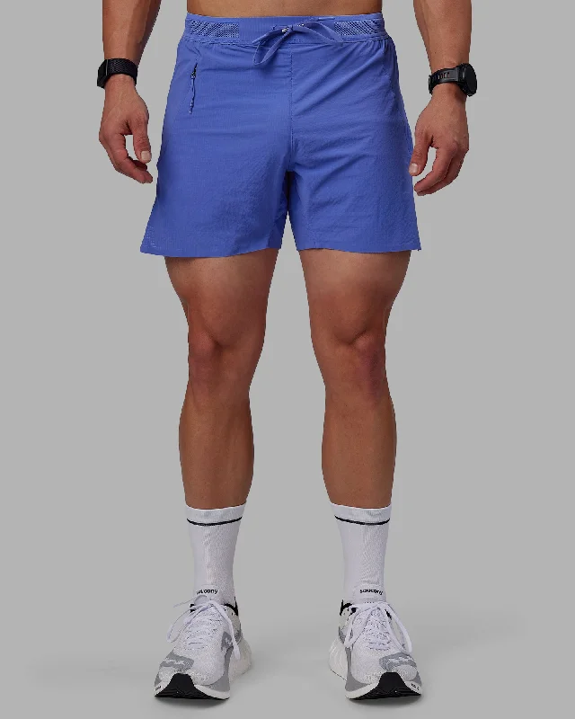 Classic Cool Trendy Look UltraAir 5" Lined Performance Shorts - Baja Blue-Reflective Classic Cool Trendy Look UltraAir 5" Lined Performance Shorts - Baja Blue-Reflective