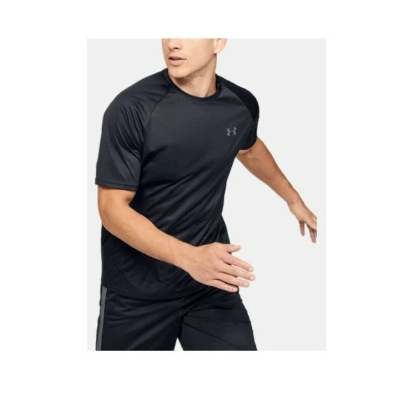 Minimal Luxe Sporty Wear Under Armour Men's Heatgear T-Shirt Black Size Extra Large - X-Large