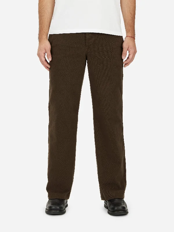 Contemporary Luxe Soft Fabrics Work Pant ~ Umber Twill