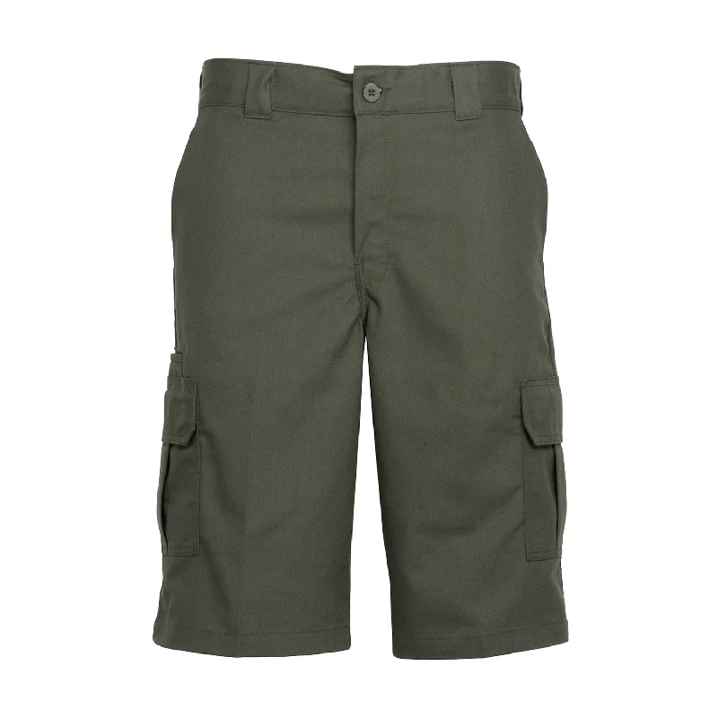 Retro Monochrome Everyday Apparel 13" Cargo Work Short - Mens