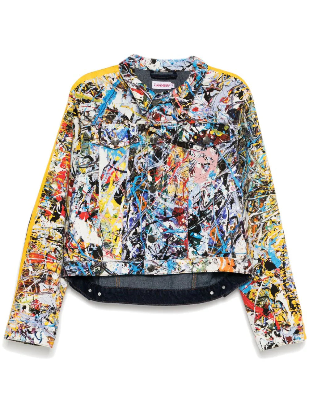 Sophisticated Luxe Smart Pants Art Denim Jacket