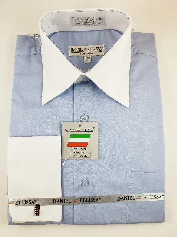 Light blue&white