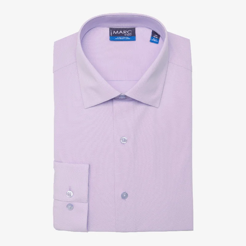 Urban Luxe Sports Gear Lavender Dress Shirt