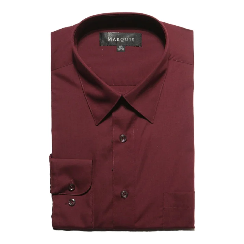 Monochrome Chic Urban Outfits MARQUIS: Modern Fit Dress Shirt 009