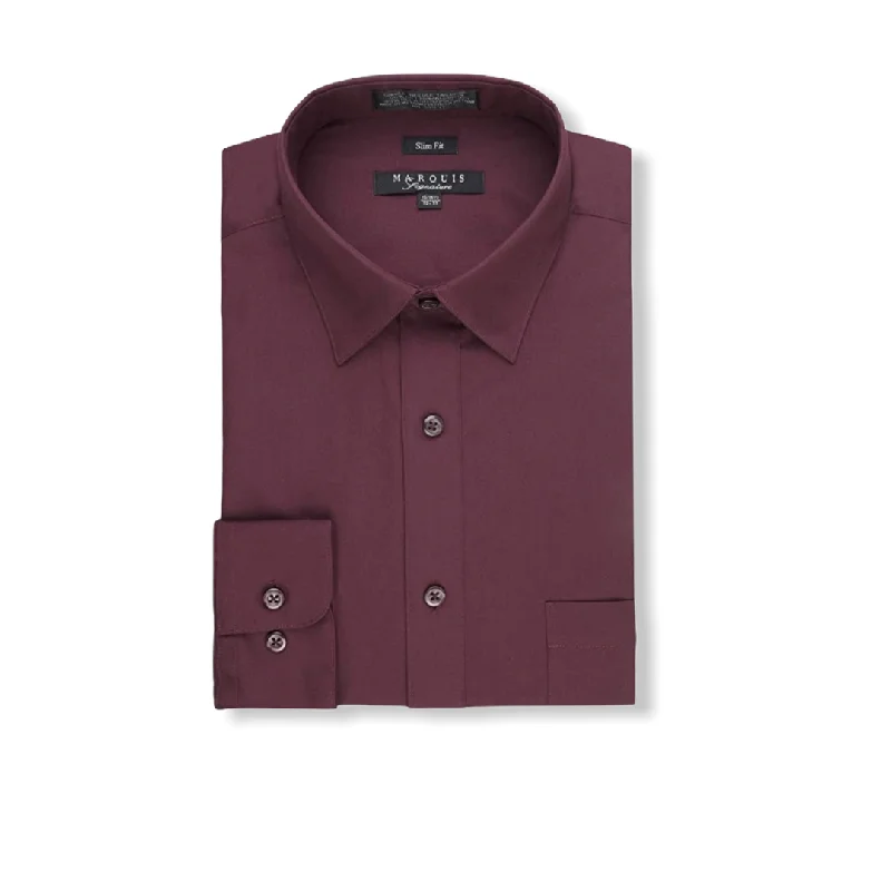 Chic Polished Cool Bottoms MARQUIS: SLIM BURGUNDY (NEW)