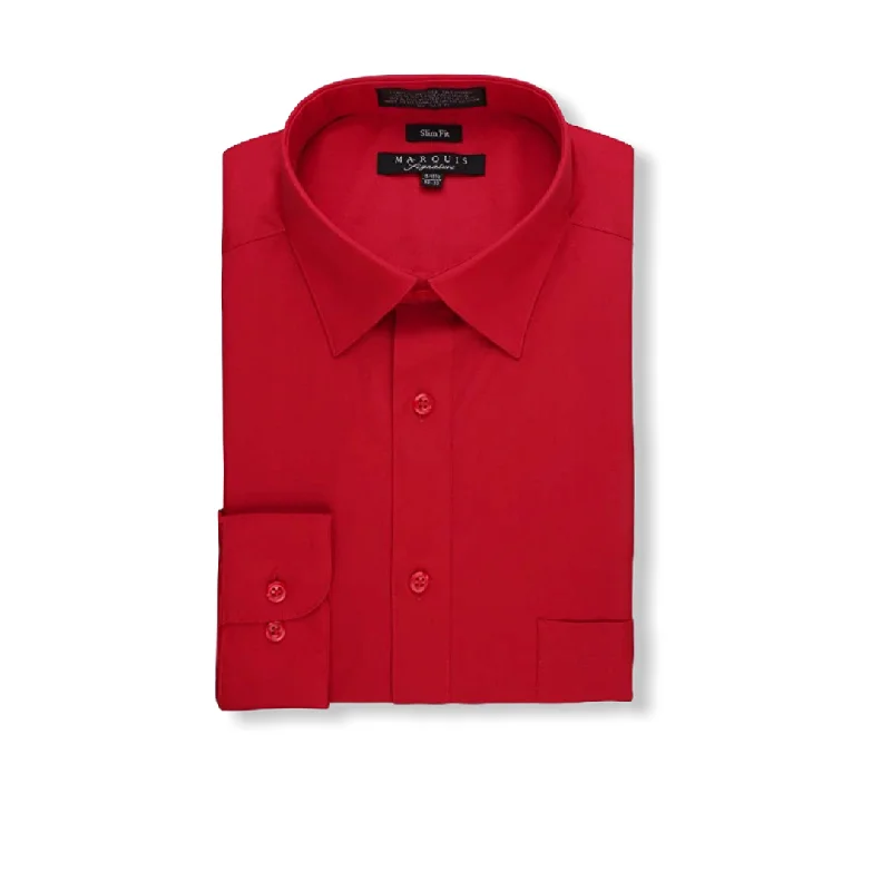 Modern Relaxed Casual Trousers MARQUIS: SLIM RED (NEW)