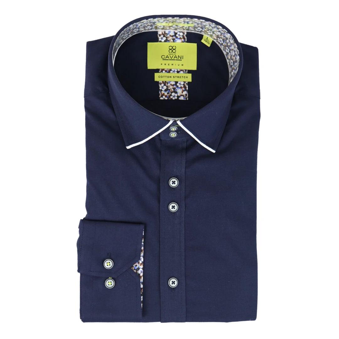 Timeless Chic Casual Shoes Mens Navy Button Down Shirt Floral Print Winchester Smart Casual Tailored Fit Timeless Chic Casual Shoes Mens Navy Button Down Shirt Floral Print Winchester Smart Casual Tailored Fit