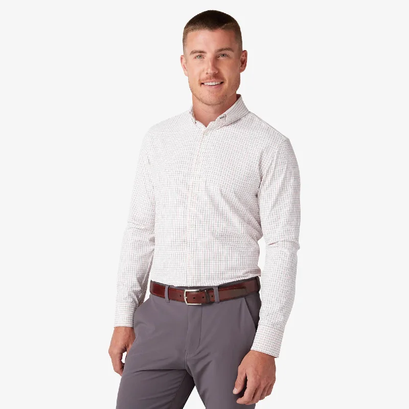 Minimal Timeless Sleek Tops Mizzen+Main Leeward Dress Shirt