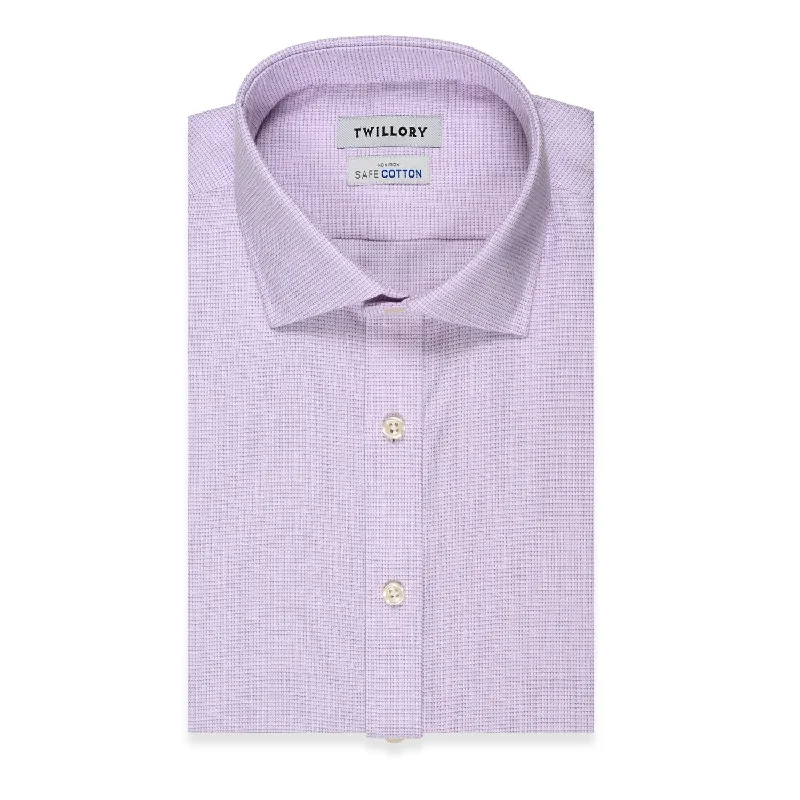 Timeless Cool Bold Designs Non-Iron Purple Cascade