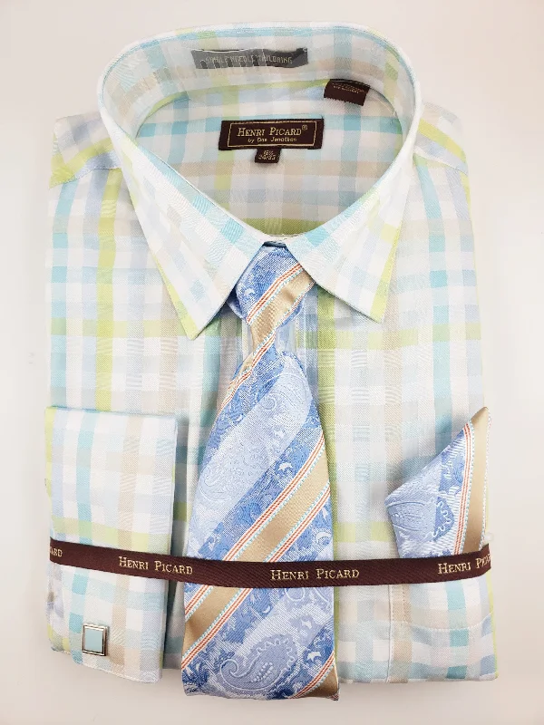 Rugged Luxe Winter Jackets Plaid Henri picard Dress shirt